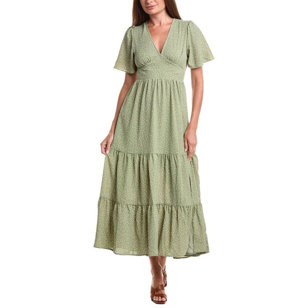 Anna Kay Womens  Melinna Dress, Green